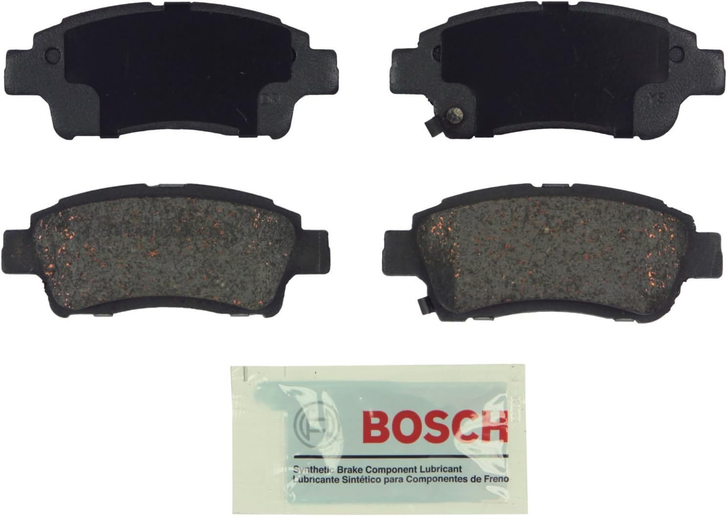 BOSCH BE831 Blue Ceramic Disc Brake Pad Set - Compatible with Select Toyota Echo; FRONT