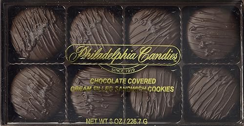 Miniatura 46 de Galletas Oreo bañadas en chocolate oscuro y con leche, de Philadelphia Candies