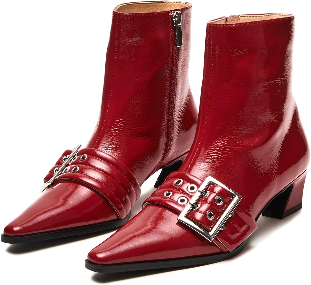 Vaslemuse Women Booties - Pointy Toe Design