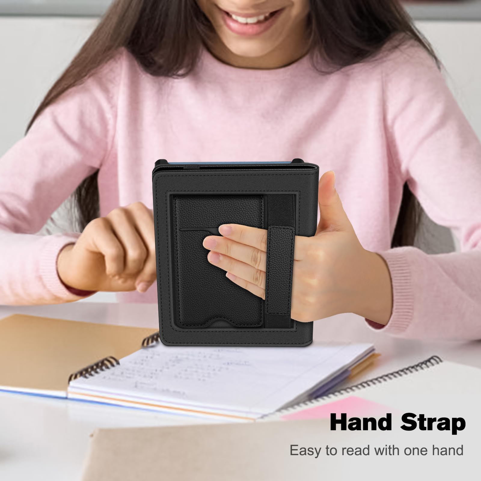 FINTIE Custodia Per Pocketbook Verse Pro E Verse EReader (2023) - Cover Protettiva Con Sveglia/Sonno Automatico - Foto 9