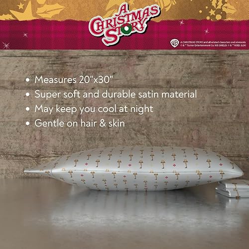 Miniatura 8 de Franco Collectibles Barbie Movie Kenough Beauty - Funda de almohada de satén sedosa estándar de 20 x 30 pulgadas para cabello y piel (producto