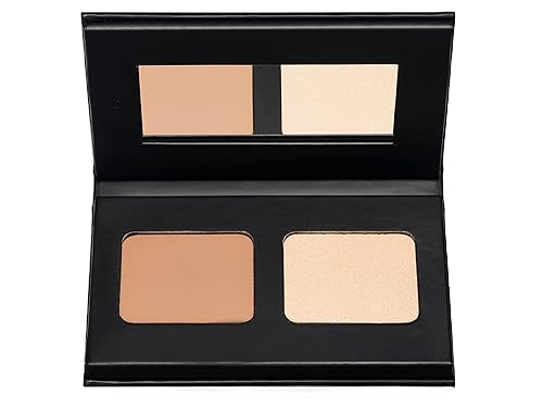 Kevyn Aucoin The Contour Highlighter Duo - Resaltador de maquillaje para viajes y contorno para la cara