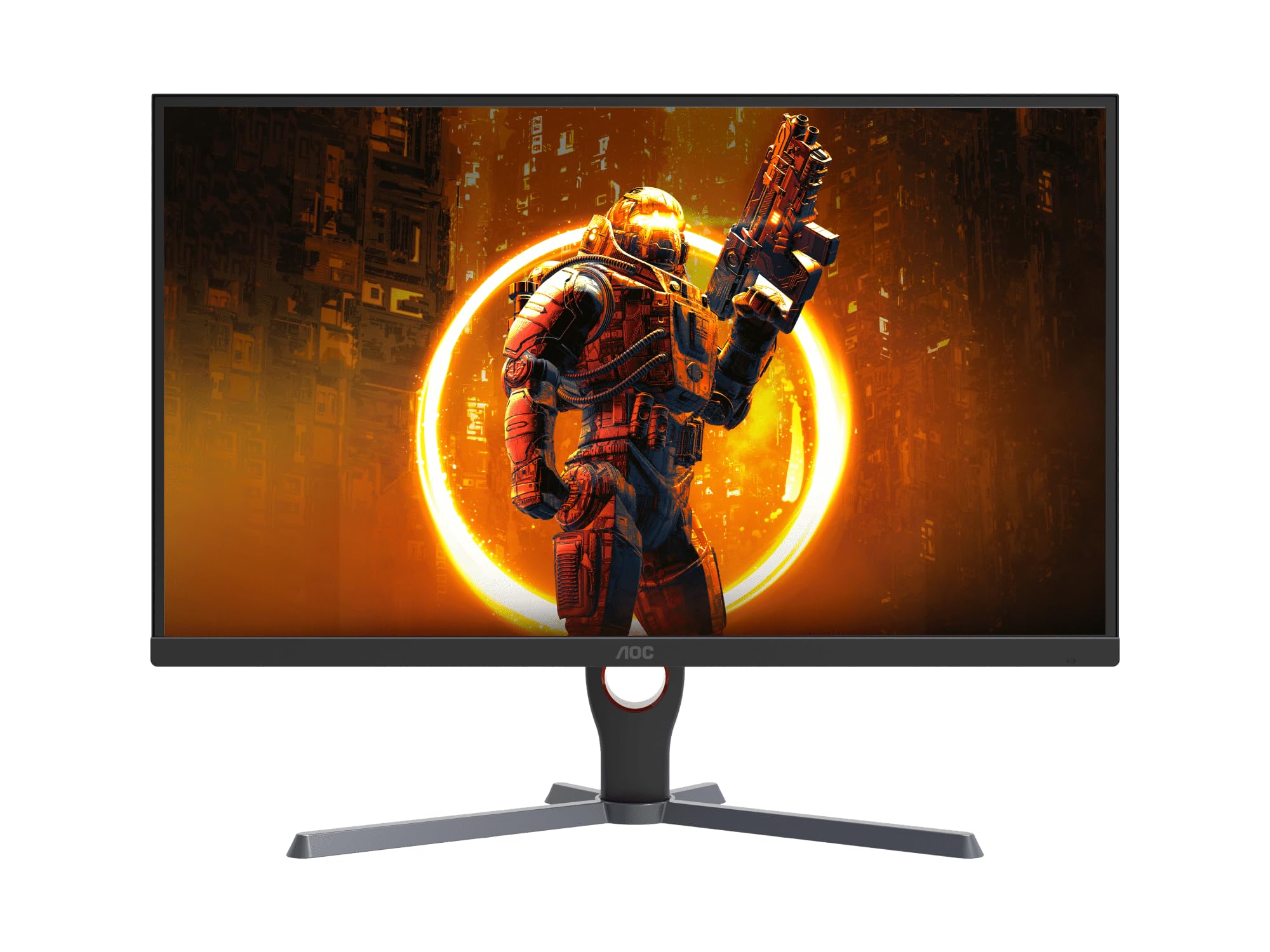 AOC 24G11ZE 23.8 inch Gaming Monitor, 240Hz, 0.3ms, FHD 1920 X 1080, Fast IPS, Adaptive Sync, HDR10, 3-Sided Frameless, Low input lag, Flicker Free, Low Blue Mode