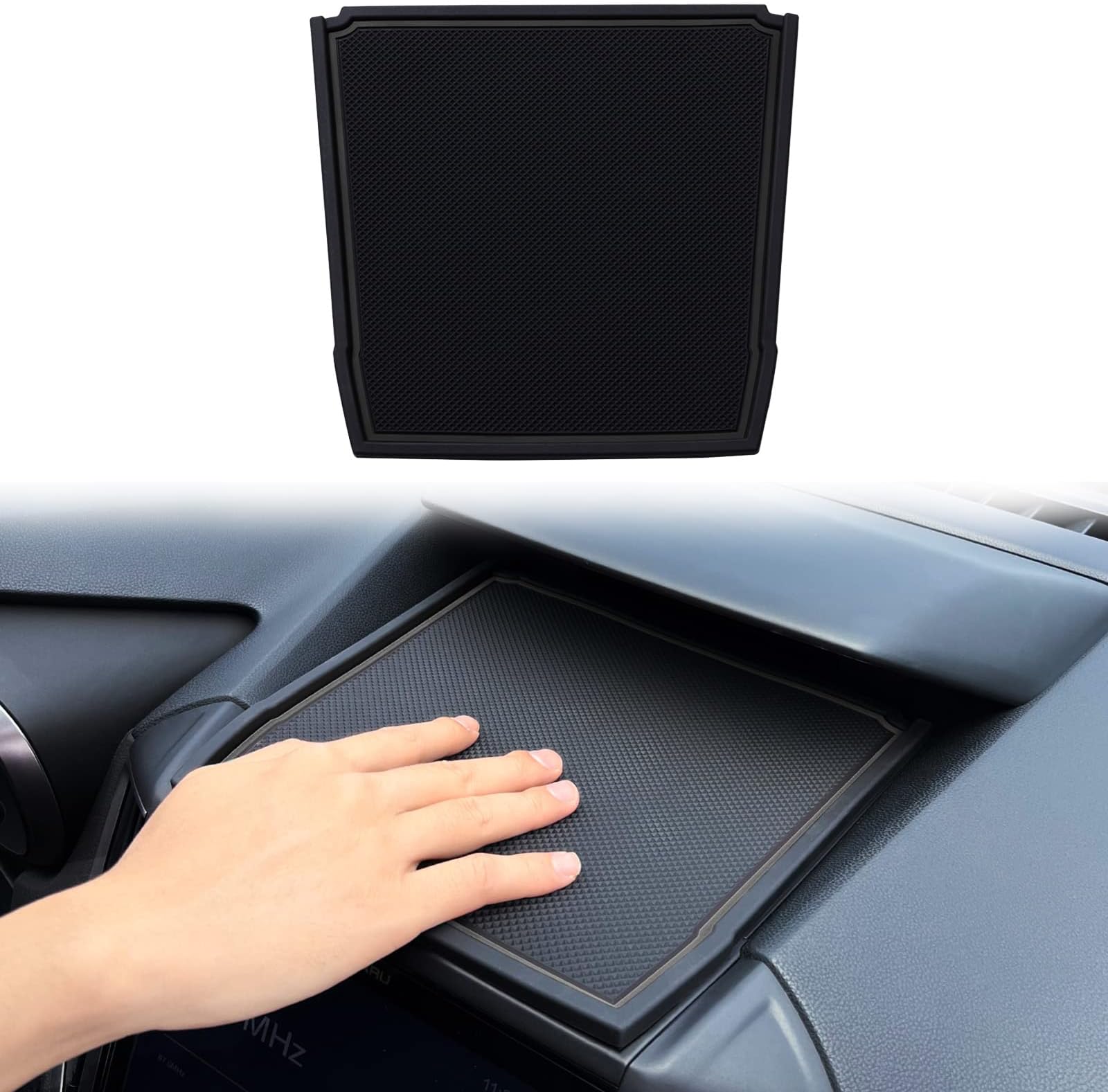 Super Sticky Car Dashboard Anti Slip Mat Magic Anti Slip Mat Car Dashboard Sticky Pad Adhesive Mat For Cell Phone, CD, Electronic Devices, Keys, Sunglasses, Etc, 1 Pcs Price In Saudi Arabia
