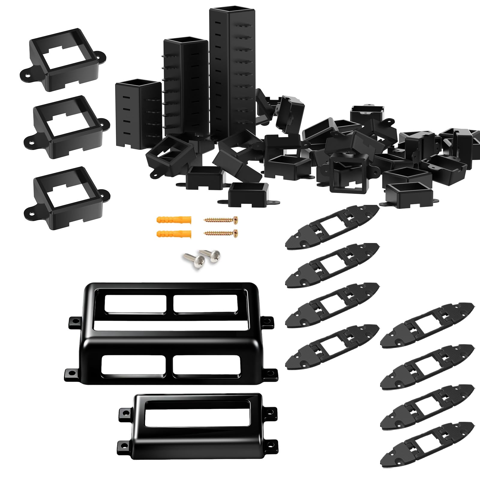 3 in 1 Outdoor Light Mounting Clips Kit for Govee H705A/B/C H805A/B/C