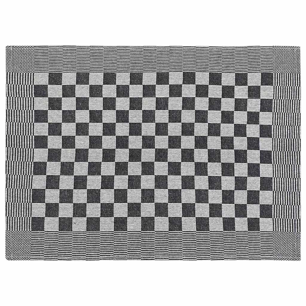 Set Strofinacci 20 pz in Cotone Nero e Bianco