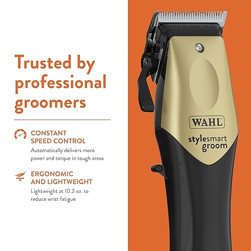 Miniatura 6 de WAHL Professional Animal StyleSmart - Kit de cortapelos inalámbrico para el aseo de mascotas, perros y gatos (#70007), suministros de aseo para