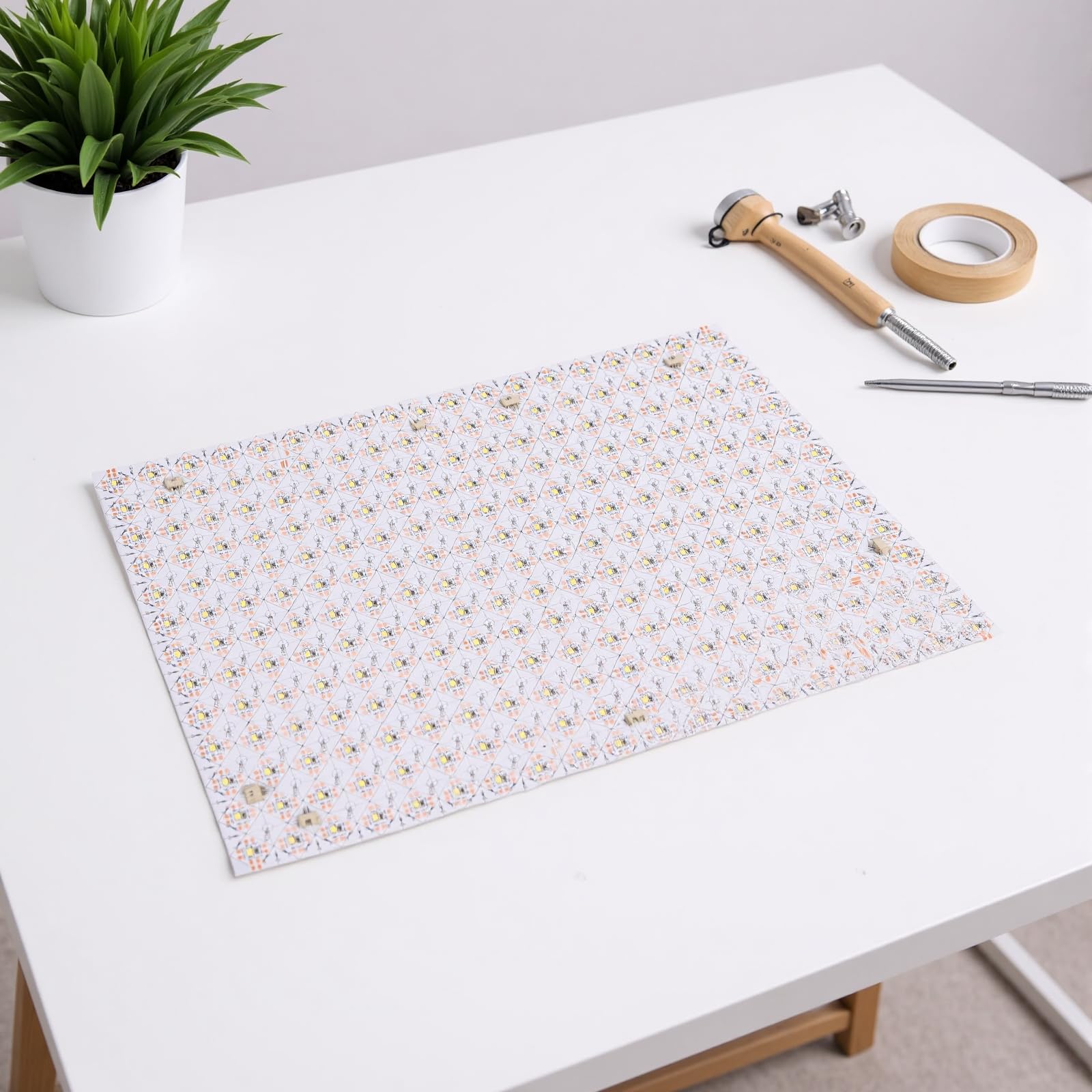 Topiky LED-Hintergrundbeleuchtungsplatine, 20 Stück, 6000 K kaltweiß, für Akzentbeleuchtung und Displays in Gewerblichen Räumen