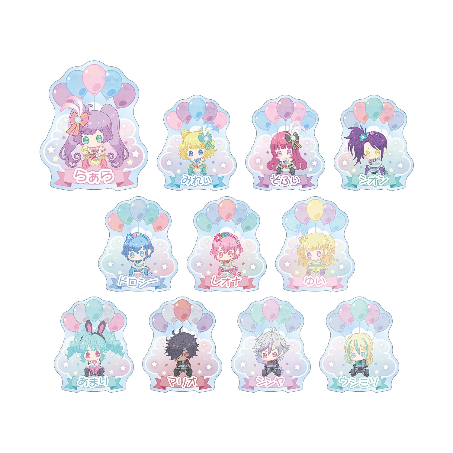 プリパラ 10周年 花まつり ドロシー レオナ アクリルスタンド アクスタ