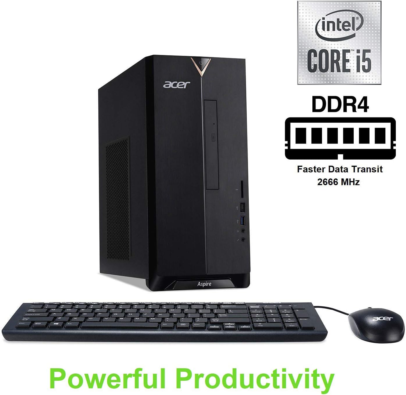 Discount 70% Acer Aspire TC-895-UR11 Desktop, 10th Gen Intel Core i5-10400 6-Core Processor, 12GB 2666MHz DDR4, 512GB NVMe M.2 SSD, 8X DVD, 802.11ax WiFi 6, USB 3.2 Type C, Windows 10 Professional Best Acer Aspire TC-895-UR11 Desktop, 10th Gen Intel Core i5-10400 6-Core Processor, 12GB 2666MHz DDR4, 512GB NVMe M.2 SSD, 8X DVD, 802.11ax WiFi 6, USB 3.2 Type C, Windows 10 Professional
