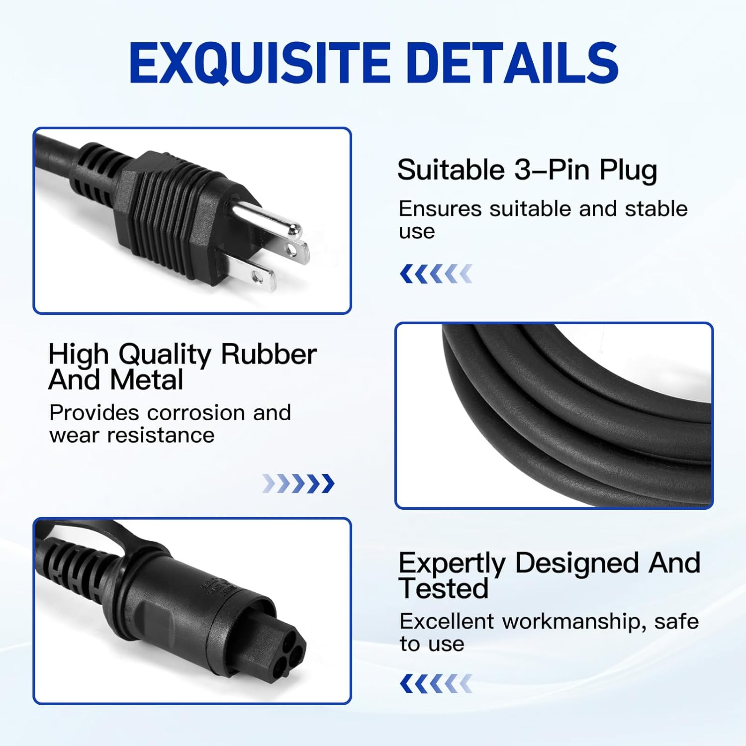 84564686 Engine Block Coolant Heater Cable Cord Compatible with Chevy Silverado 1500/LD/LTD 2019-2023, Silverado 2500/3500 HD Duramax Trucks 2020-2024