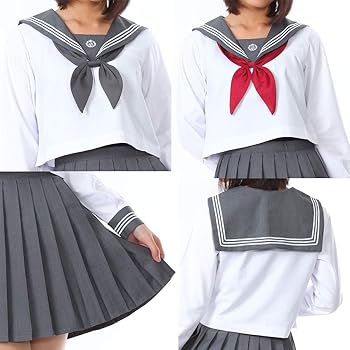 ★2着セット★ラボ服 らぼ服 ハンドメイド 制服(スカート有／グレー) ☆2着セット☆ラボ服 らぼ服 ハンドメイド 制服(スカート有／グレー)