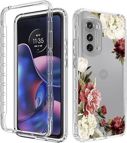 Miniatura 6 de Funda de teléfono para Moto Edge 2022Motorola Edge 2022 5G UW XT2205 con protector de pantalla de vidrio templado, funda protectora de cuerpo