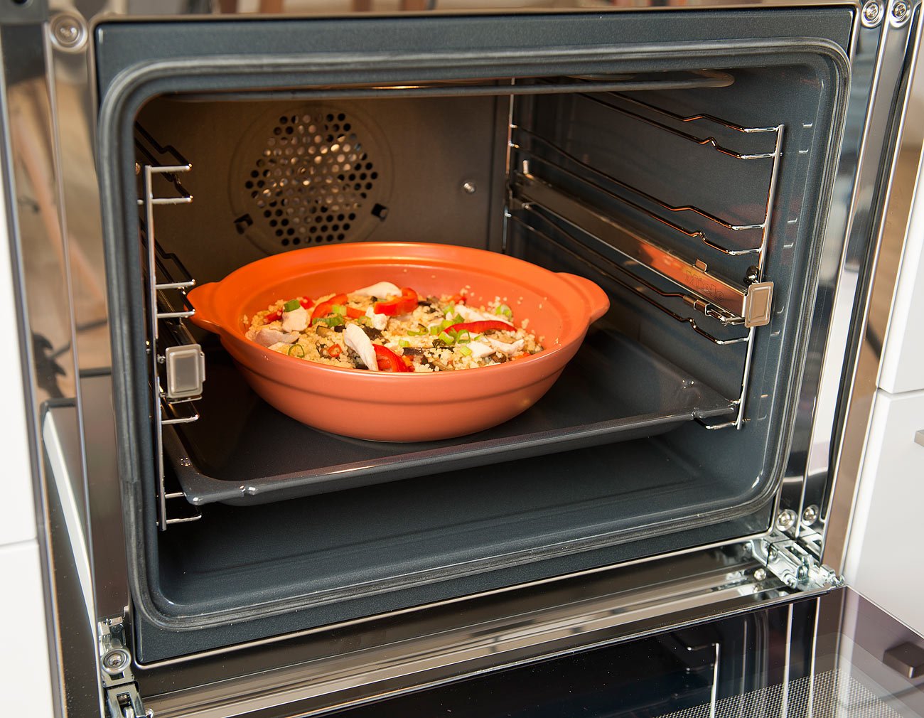 Tajine électrique en terre cuite Ø 30 cm / 2 L / 300 W [Rosenstein & Söhne]