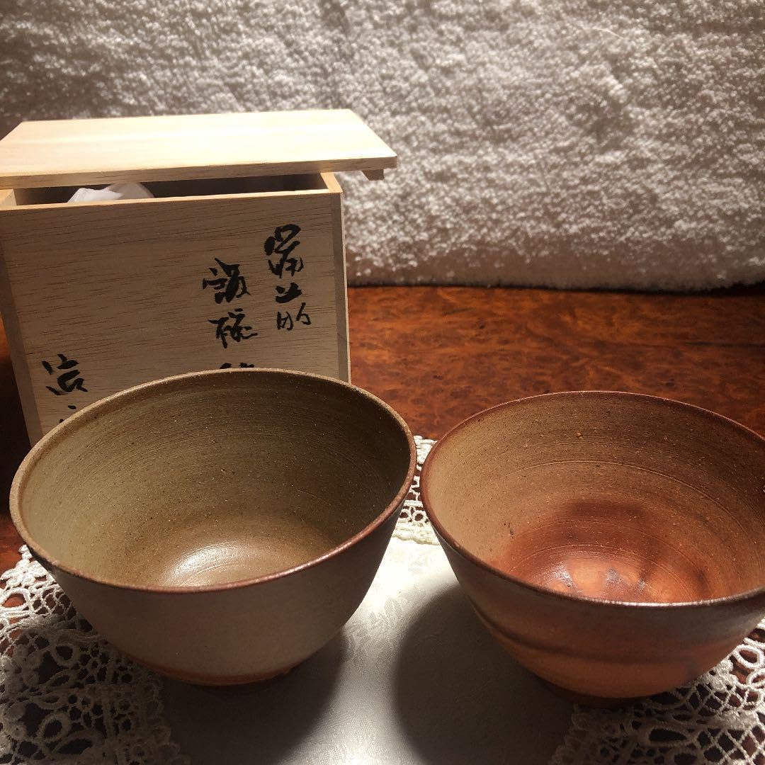 備前焼　夫婦茶碗 Amazon.co.jp: 備前焼 夫婦茶碗 : 文房具・オフィス用品