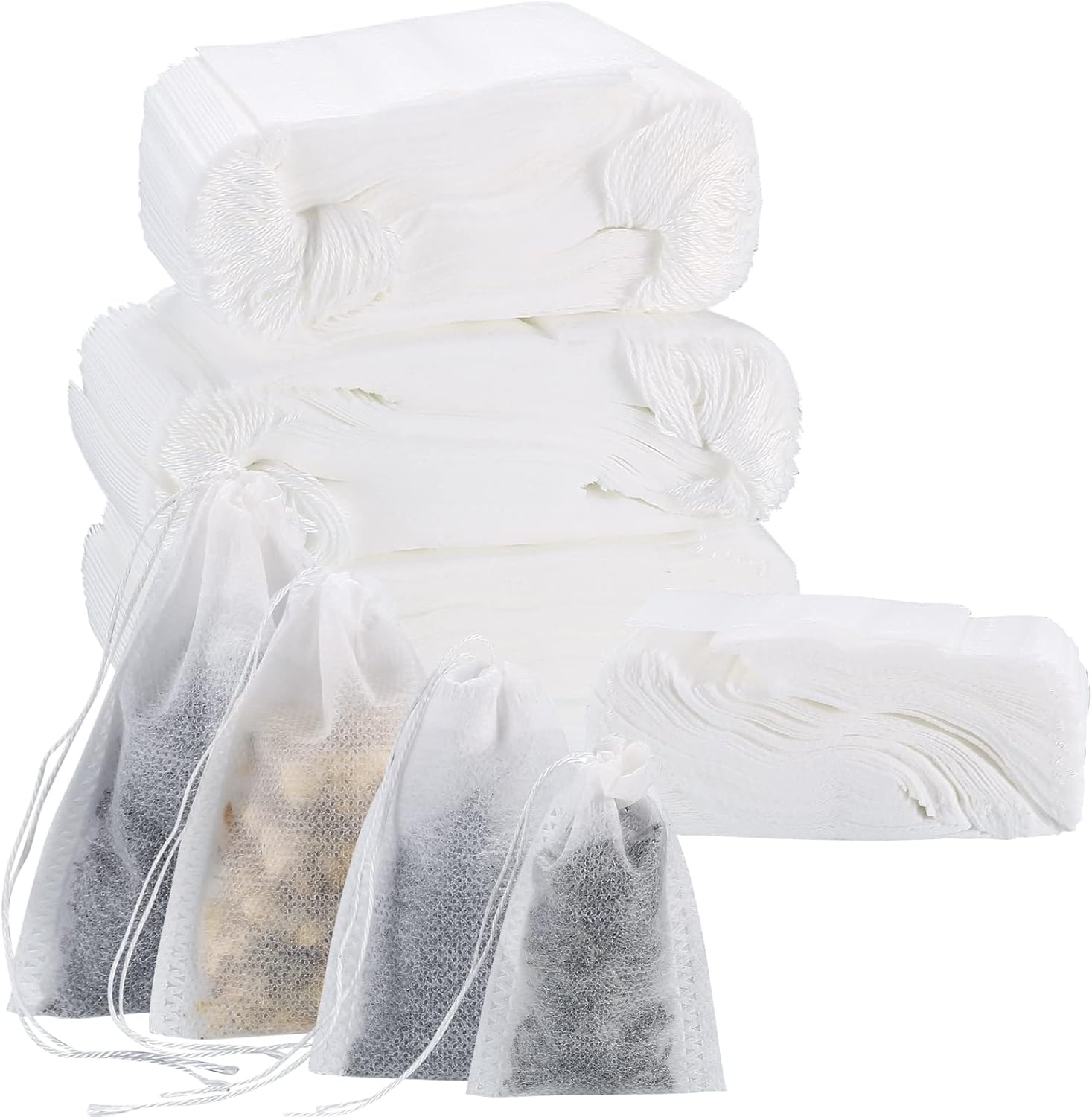 400 Pcs Tea Filter Bags, Empty Tea Infuser Bags, Loose Leaf Tea Bags