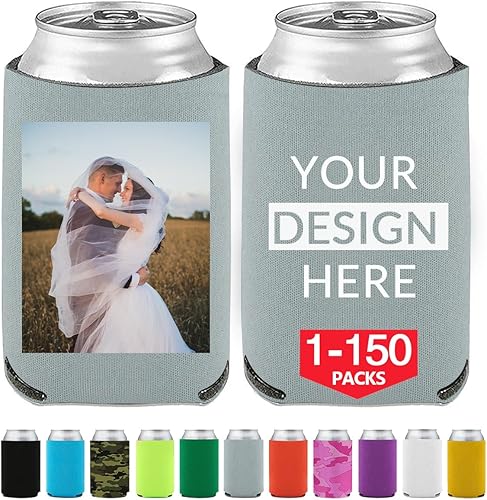 Fundas personalizadas para latas de cerveza de despedida de soltera, fundas personalizadas para enfriadores de latas, recuerdos de boda, botella