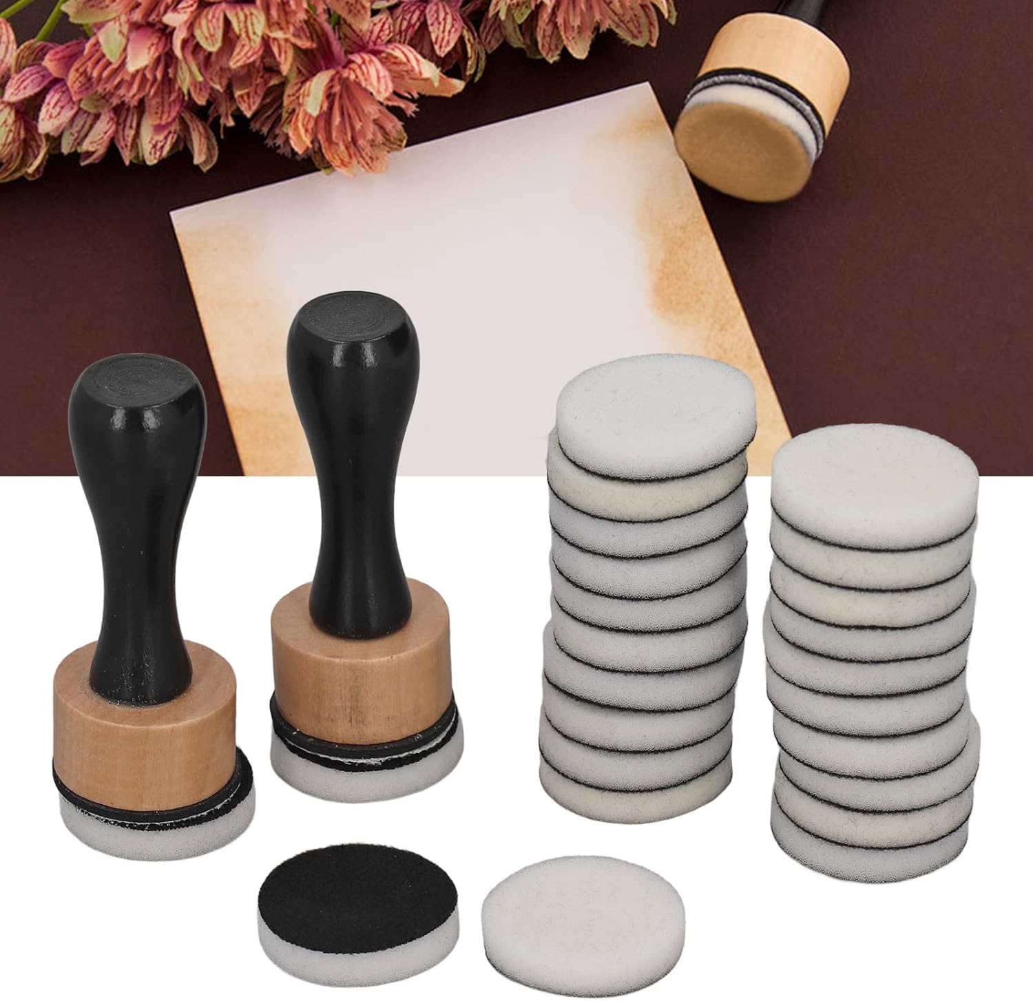 Ink Blending Tool with Foam Pads - Image 4