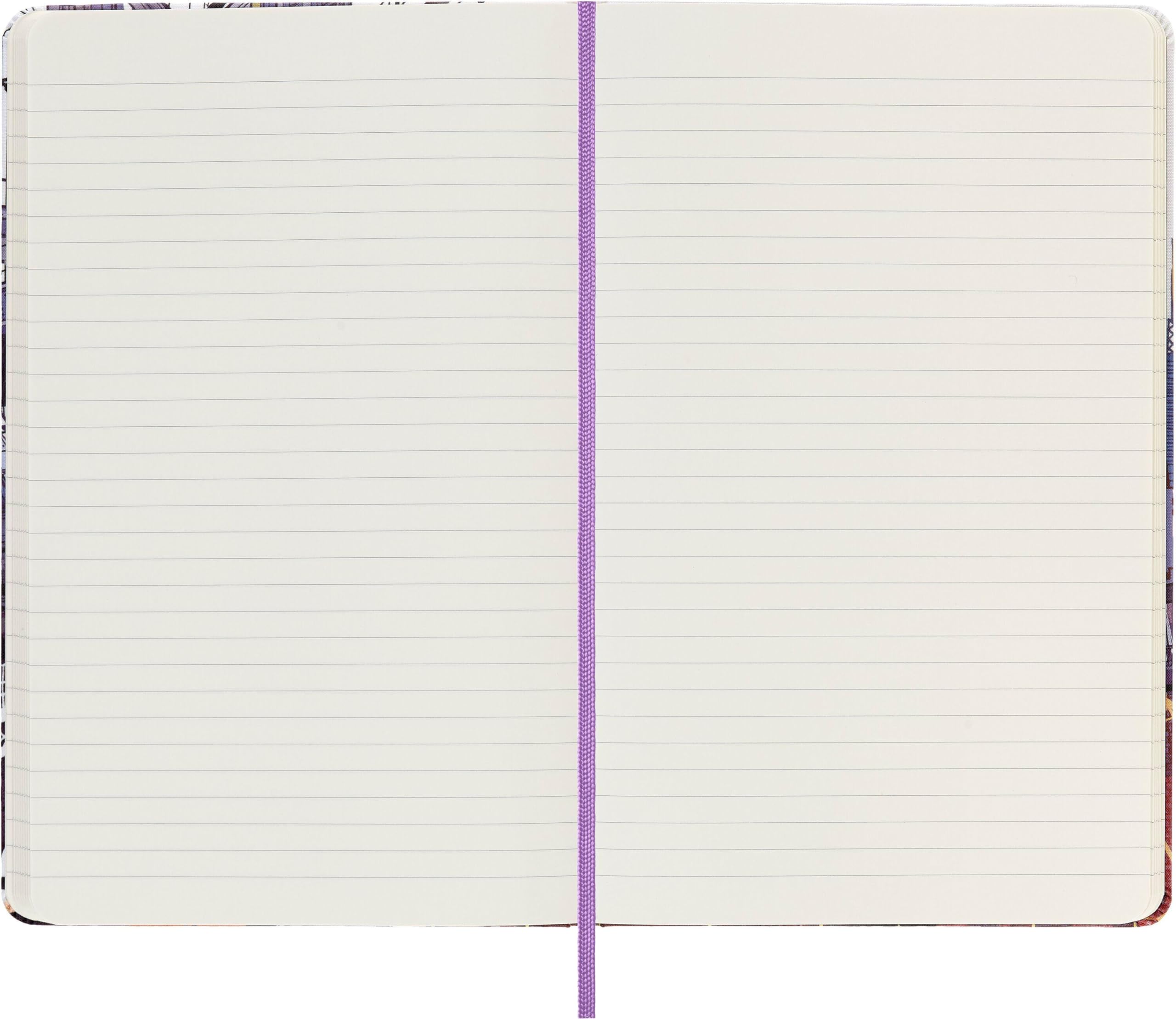 Moleskine I Am New York - Cuaderno grande rayado, tapa dura blanca (5 x 8.25 pulgadas), 240 páginas