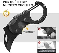 Vista 2 de Cuchillo de Bolsillo Pequeño de Regalo para Hombres, Cortador de Llavero con Hoja de 1.34 Pulgadas, Cuchillos Plegables Mini EDC para Llevar Todos