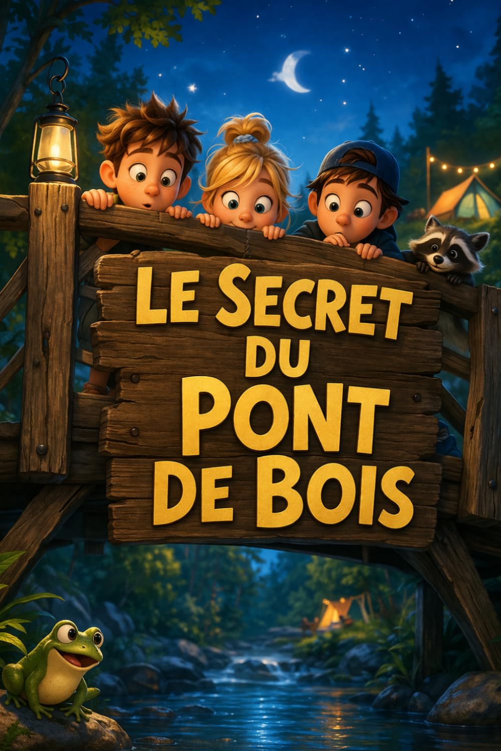 LE SECRET DU PONT DE BOIS: Un grand roman d’aventure et d’amitié pour les enfants | 8 ans à 12 ans | (Lecture d’été pour enfants dès 8 ans)