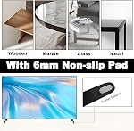 TV Pour Roku TCL TV Jambes universelles TV Remplacement des jambes pour Smart TV 28 de pouce 32 de pouce 40 de pouce 43 de pouce 50 de pouce 55 de pouce 60 de pouce 65 de pouce TV Pieds (version mise à niveau)
