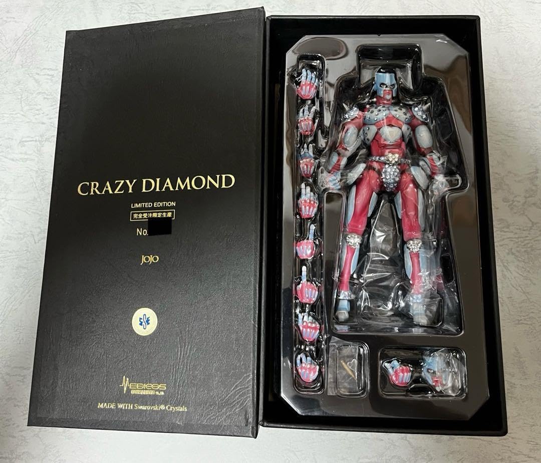 超像可動　クレイジー・ダイヤモンド&東方仗助　スワロフスキーVer Amazon | 超像可動 クレイジー ダイヤモンド&東方仗助