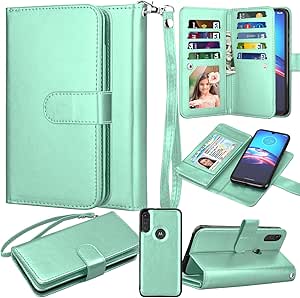 Étui à Carte Magnétique Pour IPhone 15 – Porte-cartes Avec Sangle Et Poignée