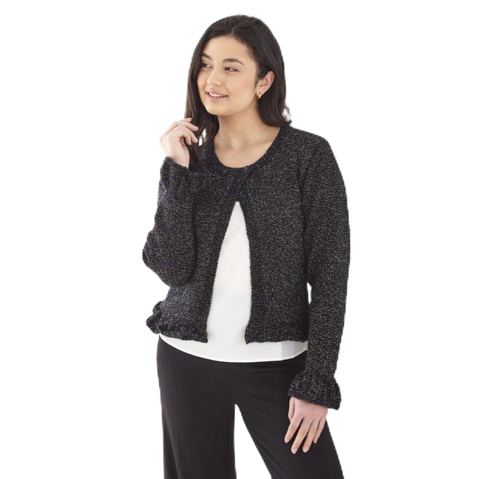 King Cole Womens Knitting Pattern Double Knit Glitz Long Cardigans (6192)