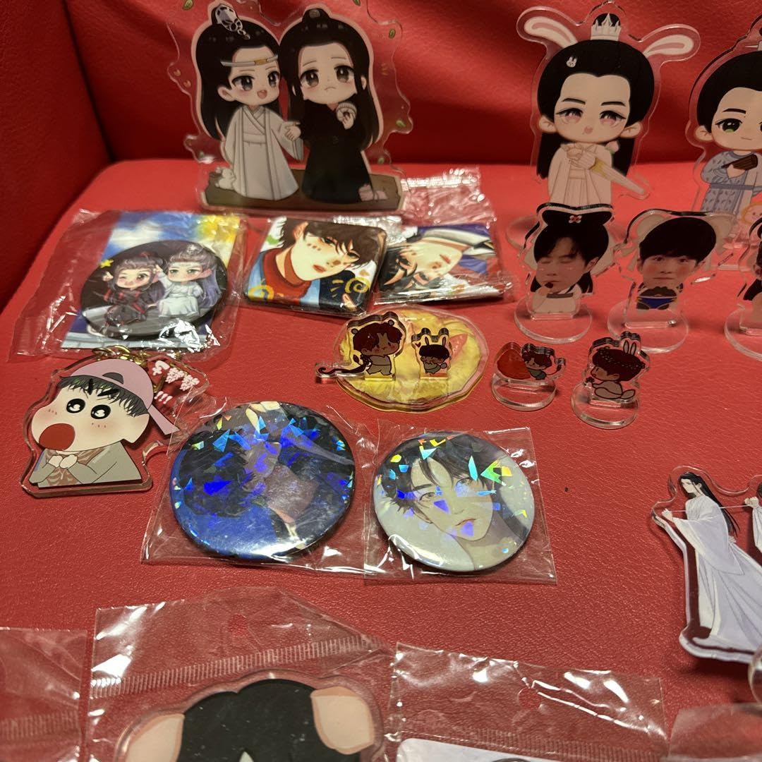 BXです❣️王一博 肖戦 透明 アクリルカード　確認用 一戦一会・王一博肖戰・応援組- 一戦一会・王一博肖戰・応援組