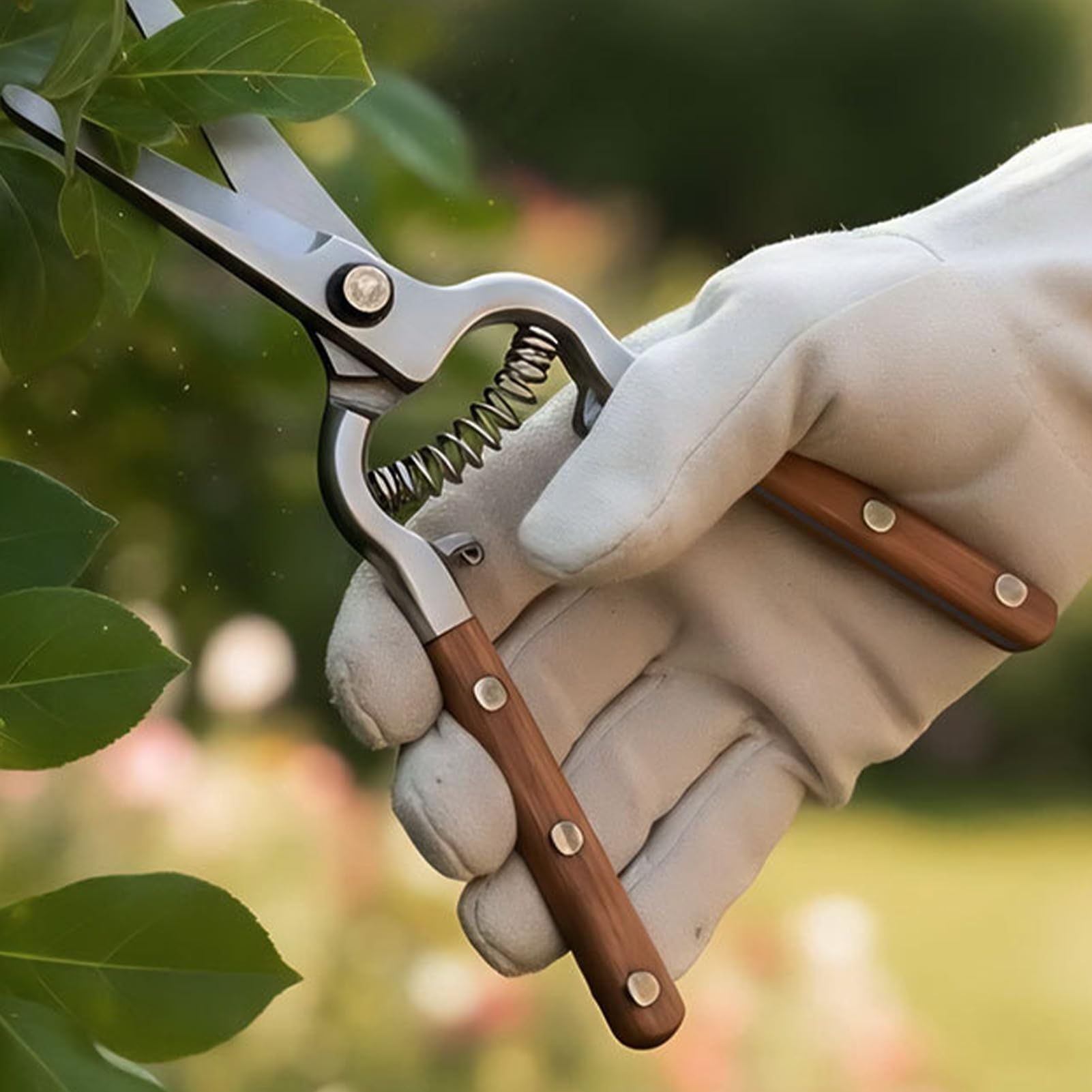 Tijeras para jardín cortasetos Bypass resistente