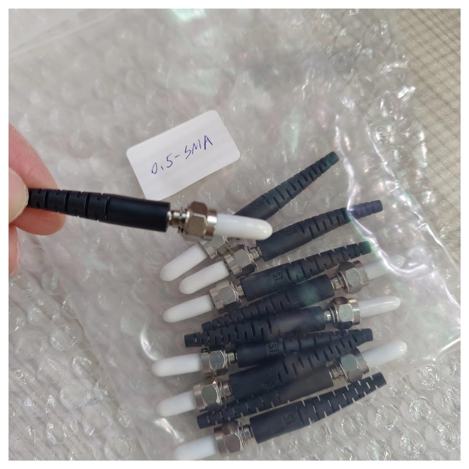 Connecteur de Fibre Optique SMA905, connecteur de Fibre Optique en Plastique, diamètre intérieur 0,5 mm/1 mm/1,5 mm/2 mm, St FC SC, 10 pièces(SC Connector)