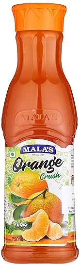 Mala's Orange Crush, 750 ml Pet Bottle