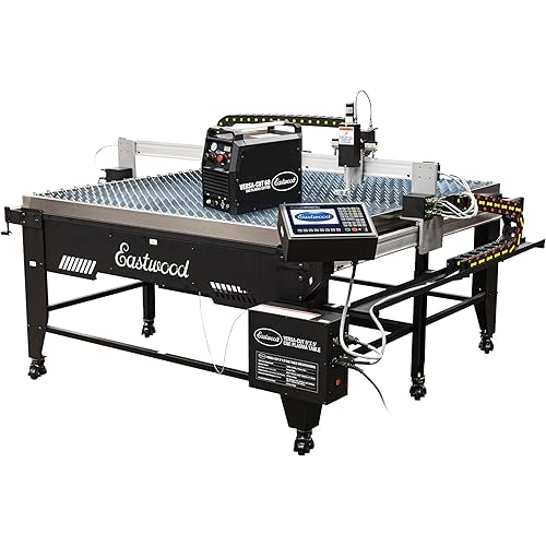 Eastwood Versa Cut 5x5 CNC Plasma Table with CNC Cut 60 - Machine Torch - HD Consumables Kit