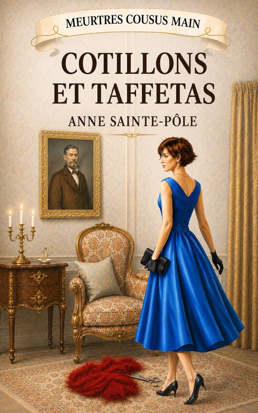 Côtillons et taffetas: Cosy Mystery à la française (Meurtres Cousus Main)