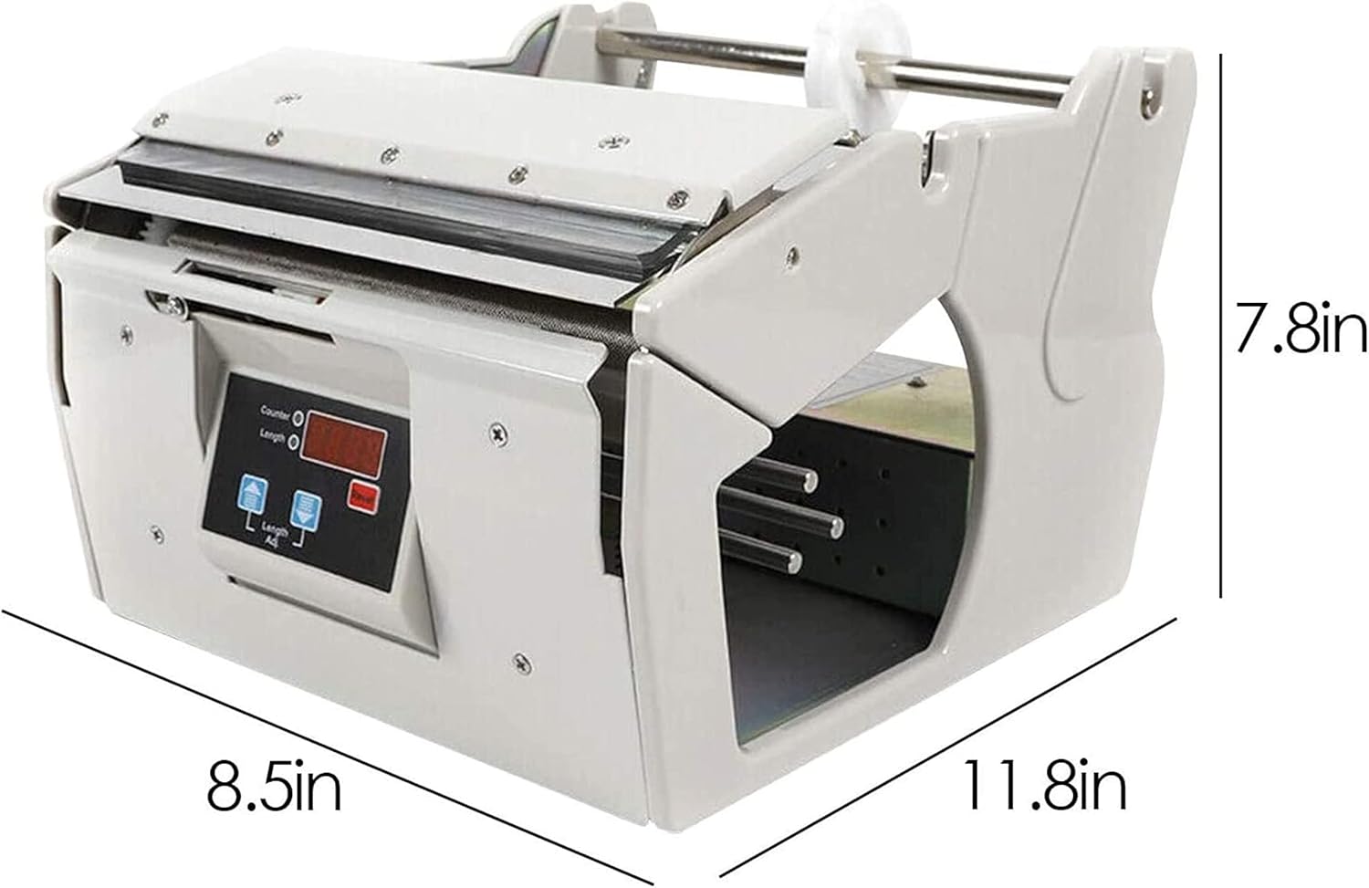 Automatic Label Dispenser Label Stripping Machine, Label Dispenser for Self-Adhesive Labels/Barcode Labels/Packaging Labels