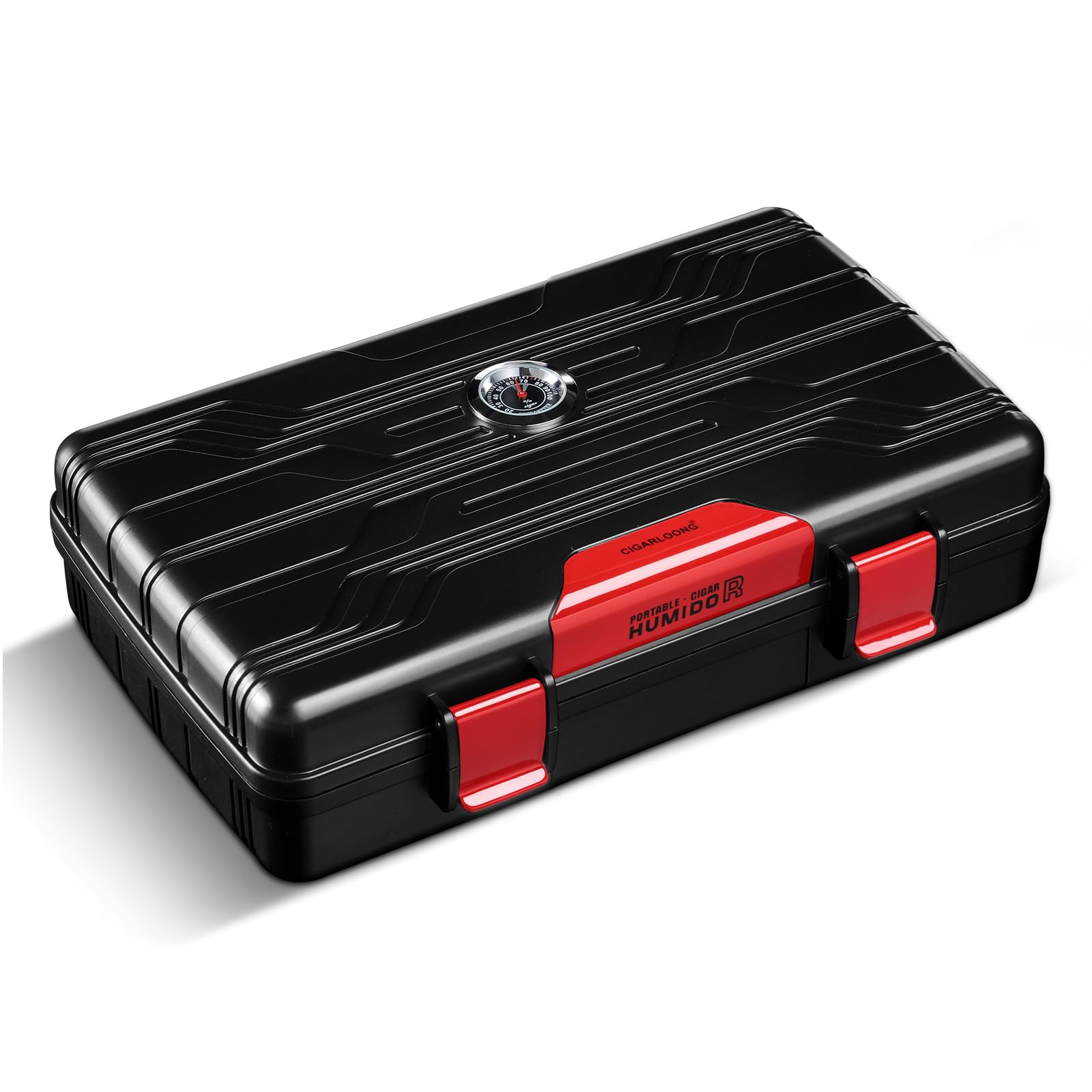 Amazon.com: CIGARLOONG Cigar Humidor Travel Cigar Case Double