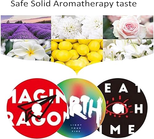 Miniatura 6 de JVHGUBAY Difusor de fragancia de aromaterapia con clip de ventilación de coche, ambientador retro para coche, reproductor de discos de coche, diseño