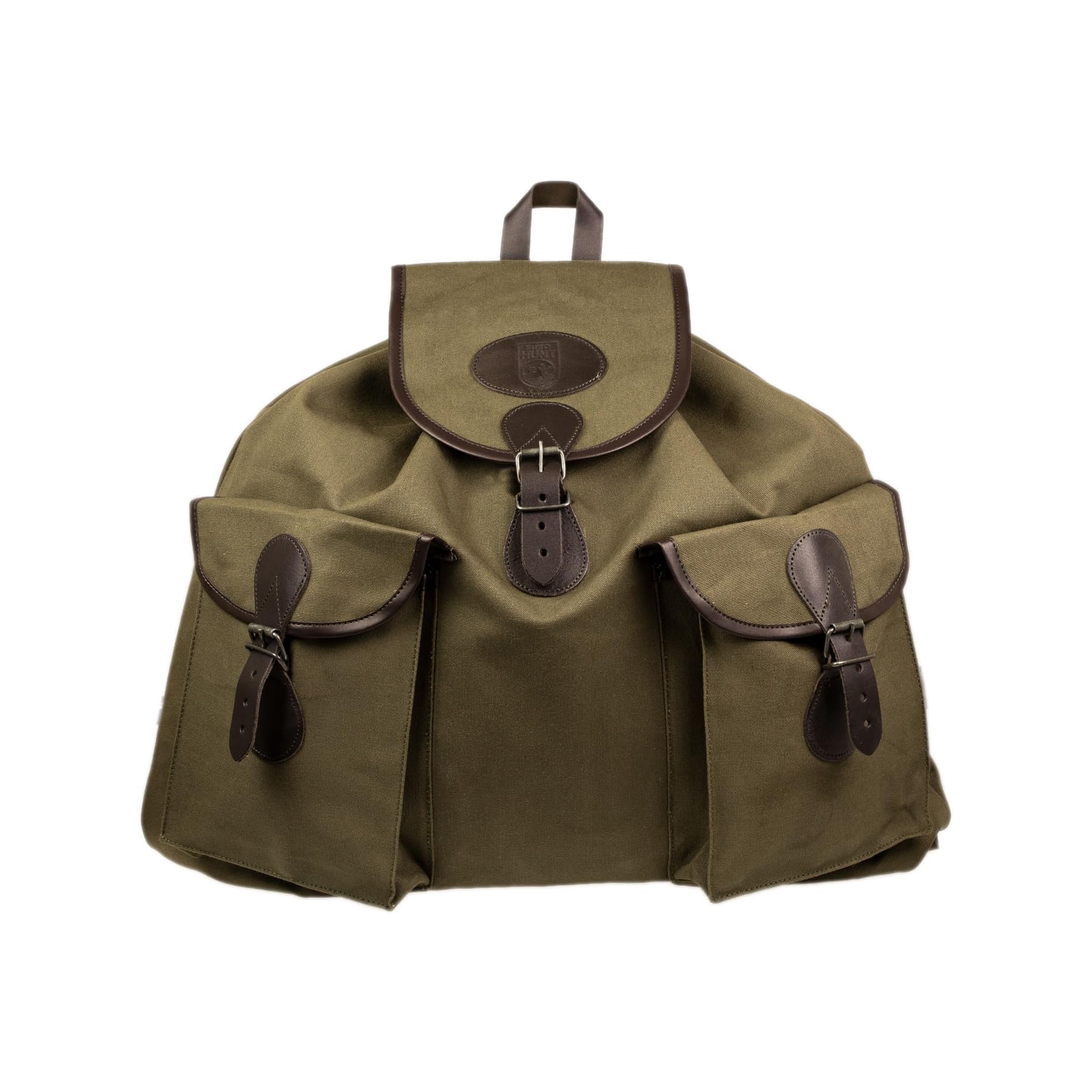 EUROHUNT Jagdrucksack 3, Wanderrucksack, Rucksack aus 100% Wasserabweisender Baumwolle, ca. 25 Liter Fassungsvermögen