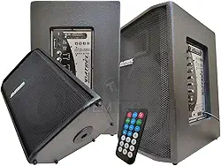 CAIXA DE SOM ATIVA 12" 250W DATREL PORTÁTIL PROFISSIONAL