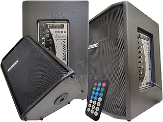 Caixa de som ativa 12" 250w datrel portátil profissional