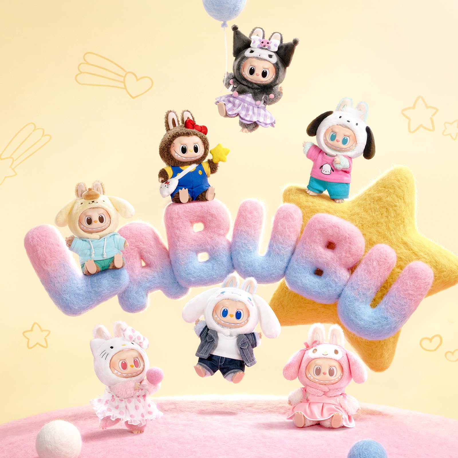 【正規品】ラブブ THE MONSTERS × サンリオ 5体セット POP MART（ポップマート） 【正規品】 THE MONSTERS × Sanrio