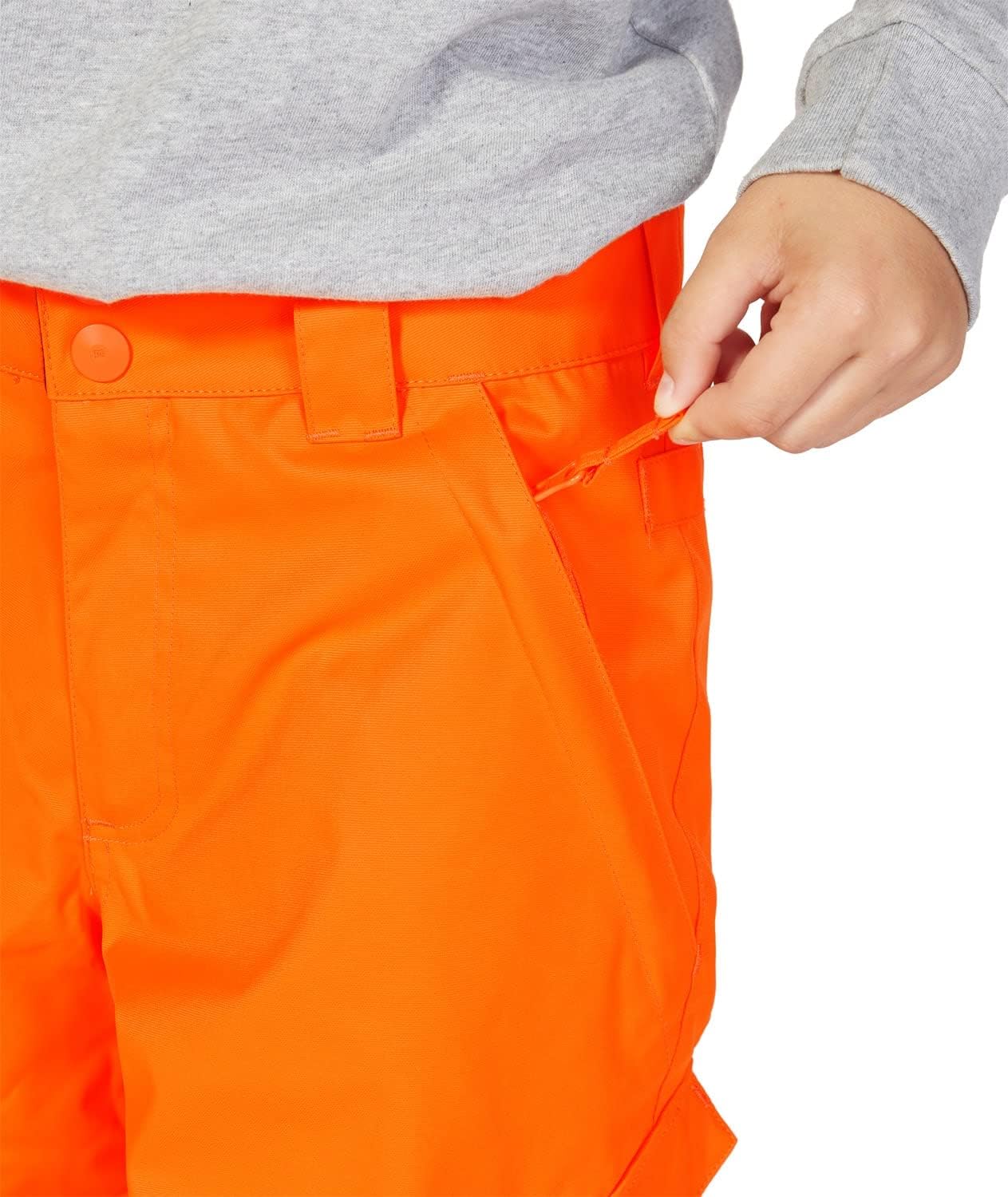 DC Banshee Kids Snowboard Pants Orange Popsicle Sz L (14)