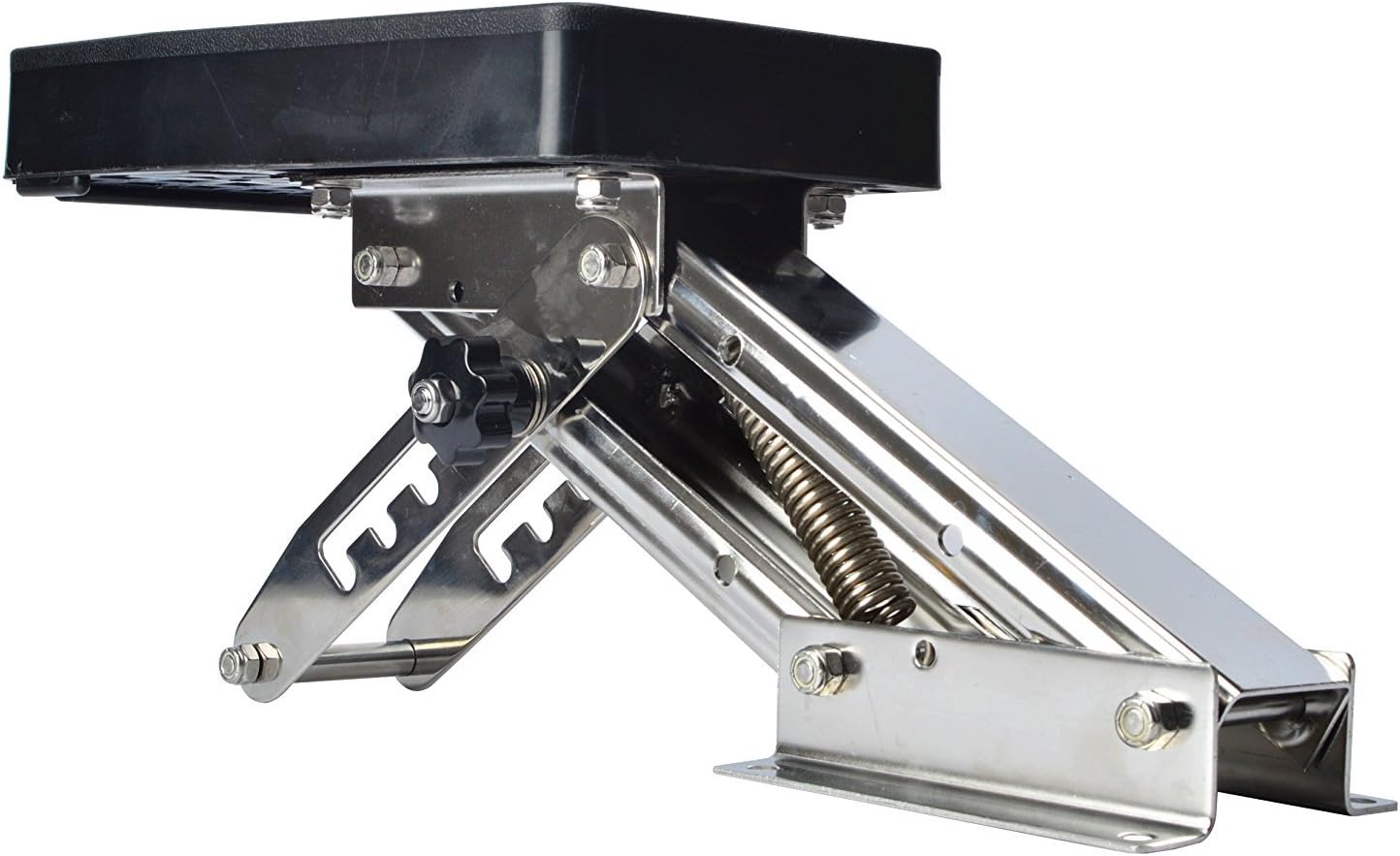 Amarine Made Outboard Kicker Motor Bracket for Boat, 25hp, Auxilary