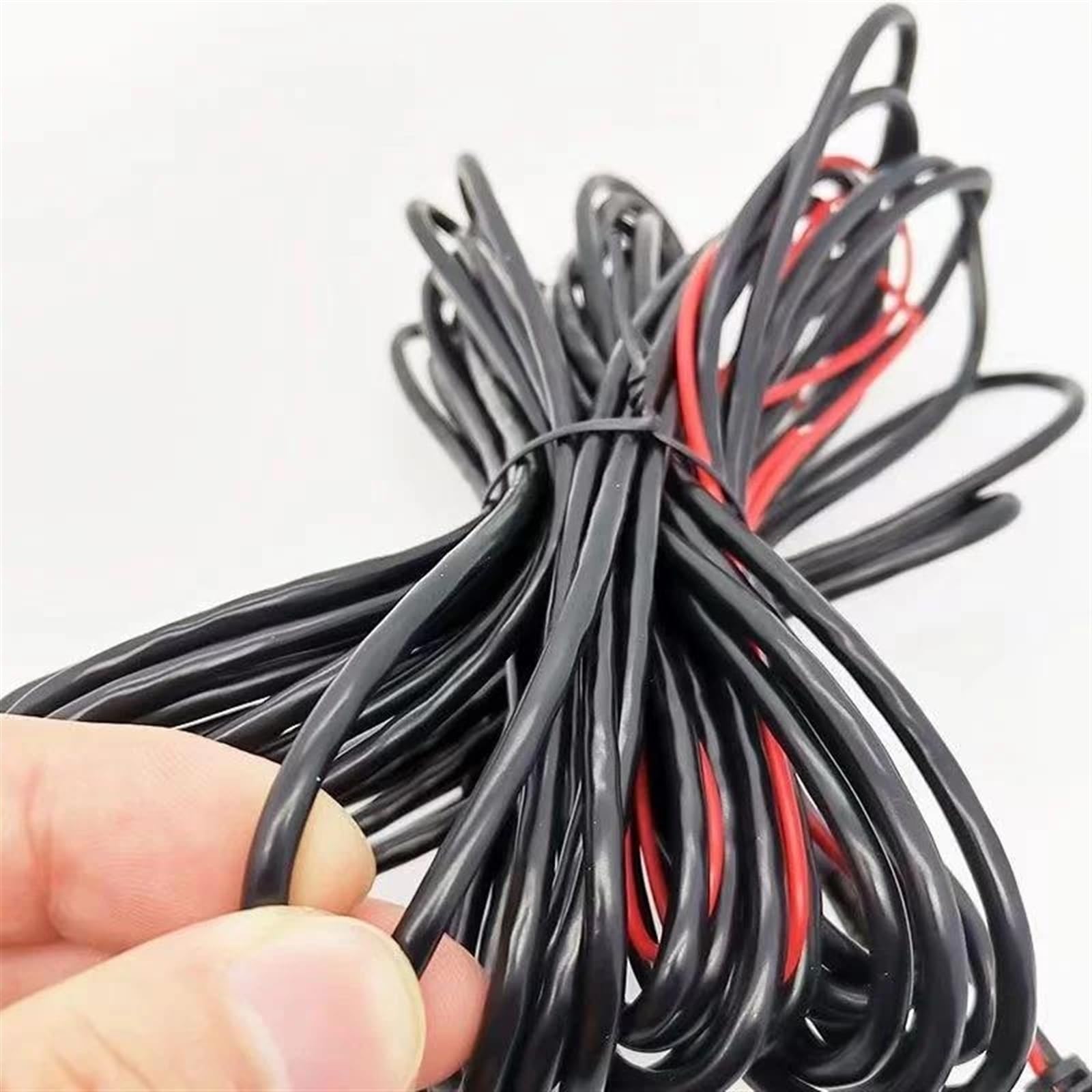 Cámara de Respaldo para automóvil Cable de extensión Auxiliar de 2,5mm, 6M/10M, grabadora de 5 Pines, cámara de Respaldo de visión Trasera de Coche, Filtro de cámara de Coche para Marcha atrás(B)
