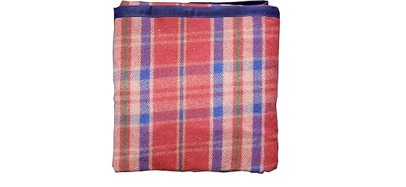 ELECTRIC BLANKET Wool Double Bed Electric Blanket (Multicolour, 60X60-inch, reversible, Pack of 1)