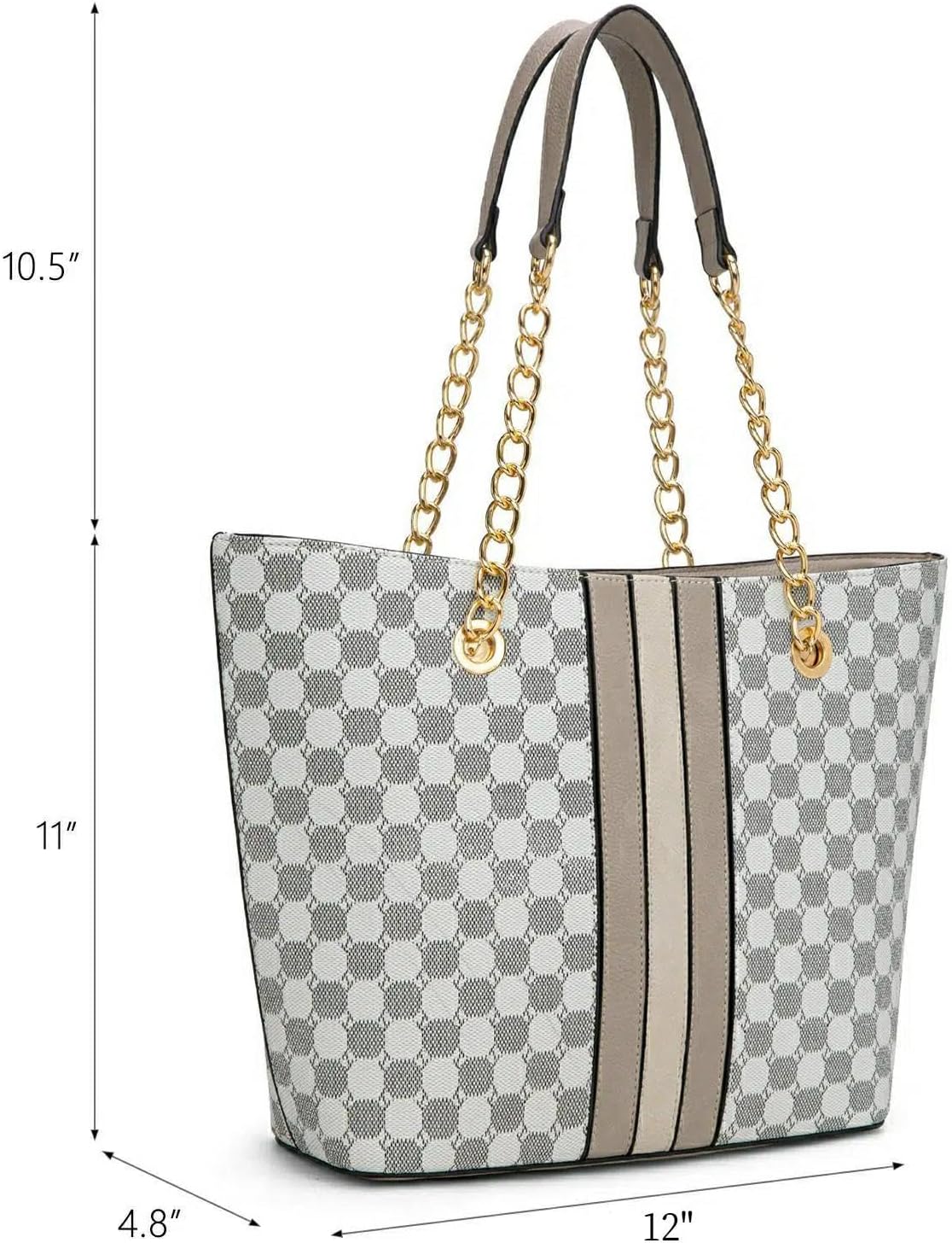 Montana West Tote Bag for Women Chain Top-handle Handbags - Image 3