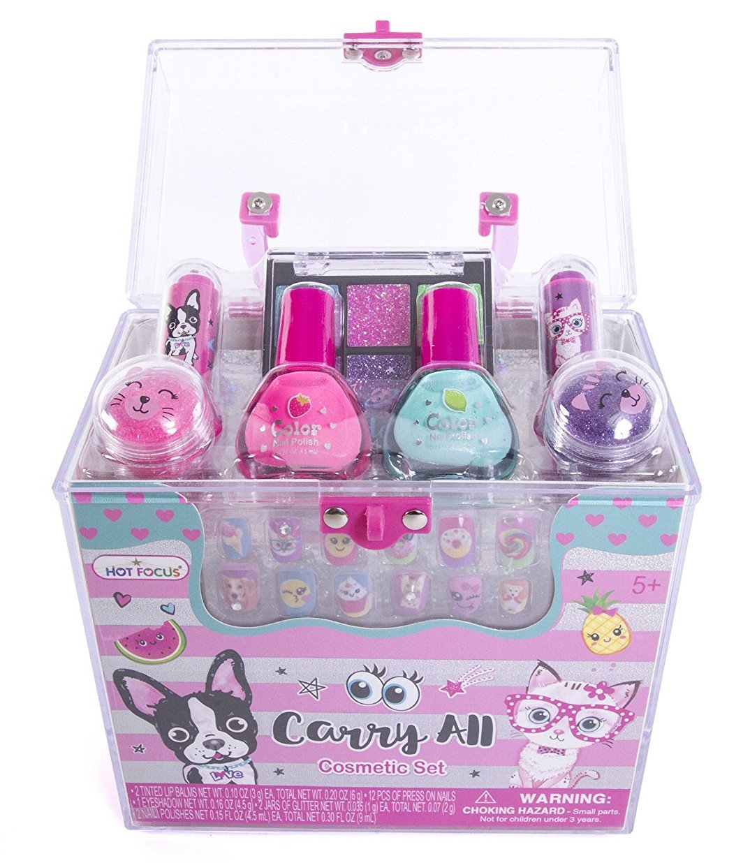 Hot Focus Carry All Cosmetic Set -20 Piece : Amazon.in: Beauty
