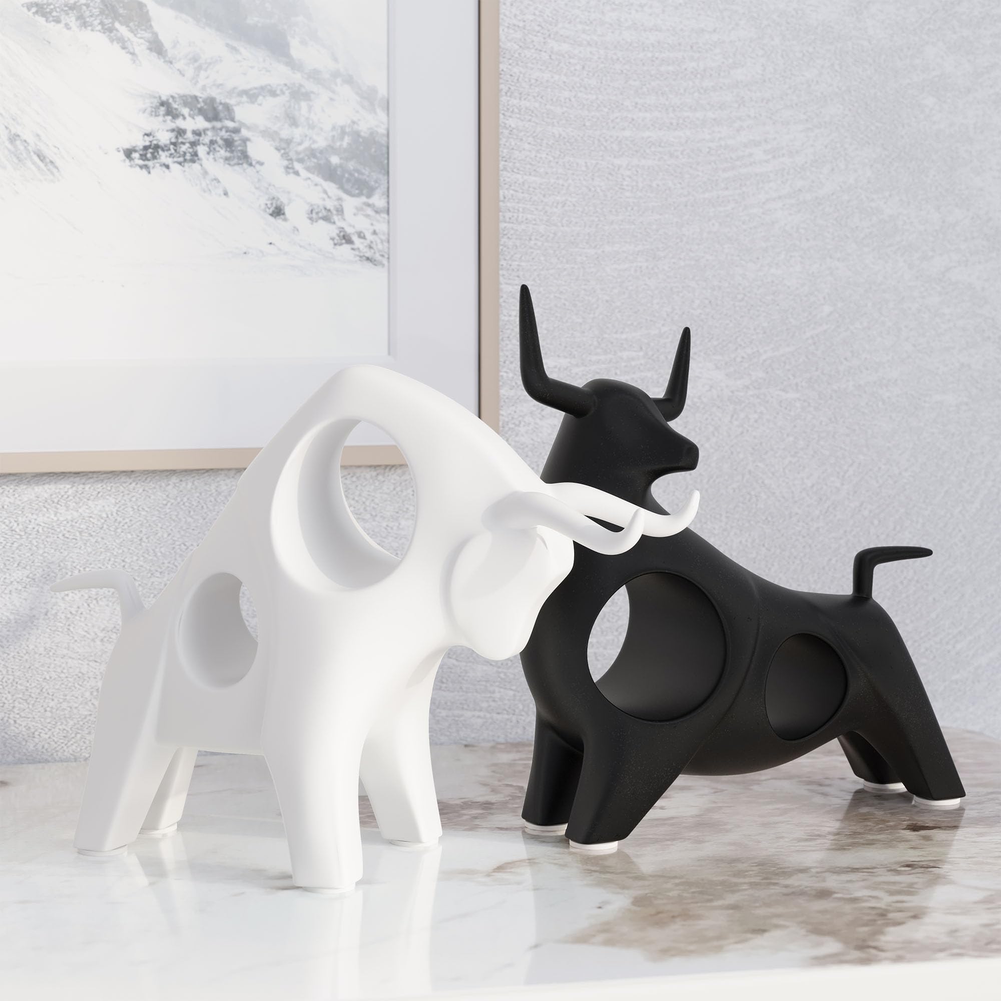 Giulia Grillo Statuette decorative Tori - Home decor, Idee regalo, Soprammobili Moderni, Decorazione Casa, Bomboniere Matrimonio