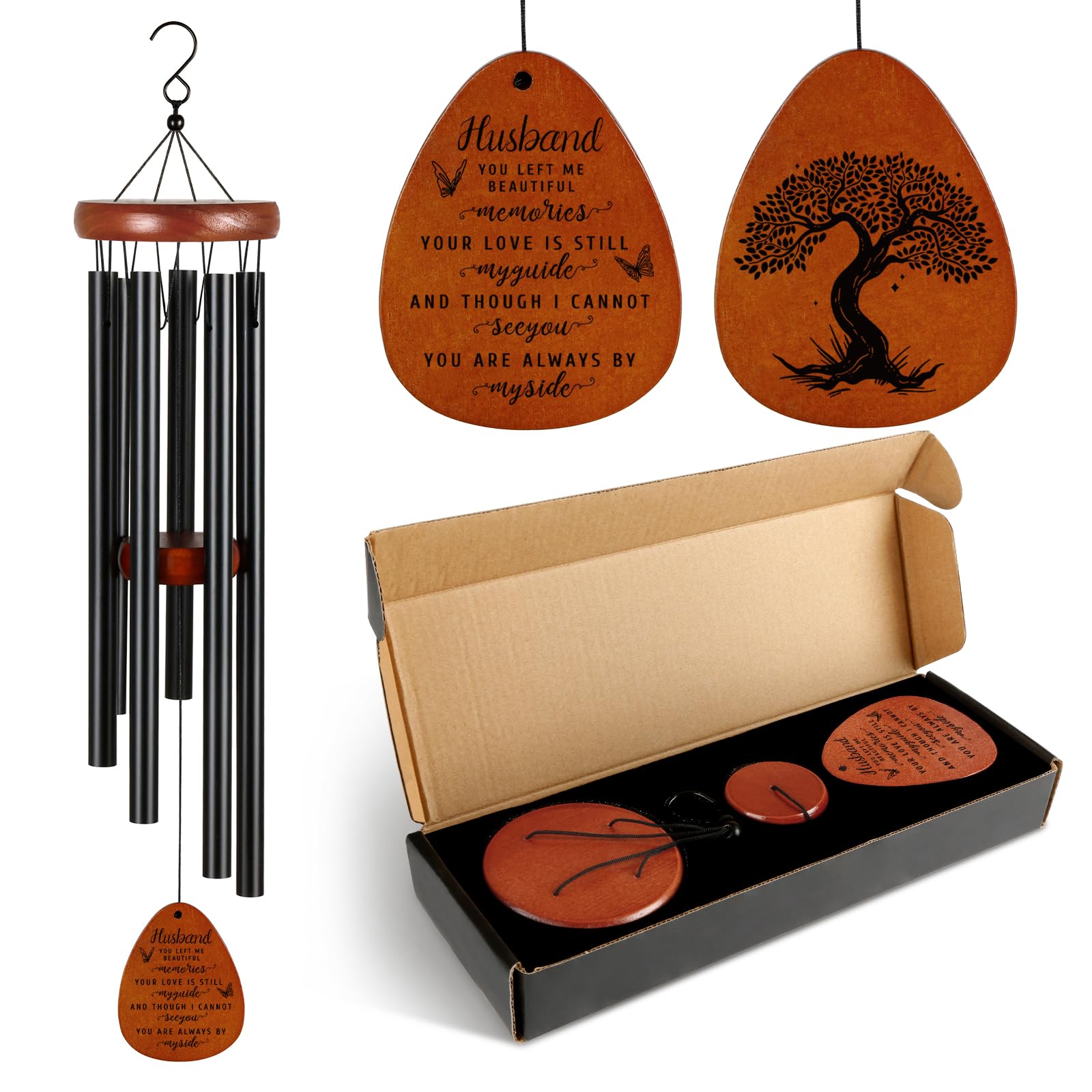 SteadStyle Memorial Gifts for Loss of Husband, Memorial Wind Chimes